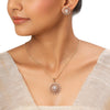 22k Gold Plated Sundari Ekavali Pendant Set