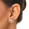 22k Gold Plated Sundari Ekavali Pendant Set