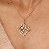 22k Gold Plated Sundari Girija Pendant Set