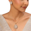 22k Gold Plated Sundari Haimavati Pendant Set
