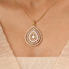 22k Gold Plated Sundari Haimavati Pendant Set