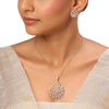 22k Gold Plated Sundari Jayanti Pendant Set