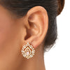 22k Gold Plated Sundari Jayanti Pendant Set