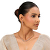 22k Gold Plated Sundari Lakshita Necklace Set