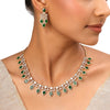22k Gold Plated Sundari Malavika Necklace Set