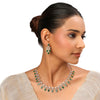 22k Gold Plated Sundari Malavika Necklace Set