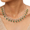 22k Gold Plated Sundari Malavika Necklace Set