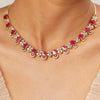 22k Gold Plated Sundari Mandakini Necklace Set