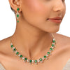 22k Gold Plated Sundari Mrigaya Necklace Set