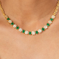 22k Gold Plated Sundari Mukulika Necklace Set