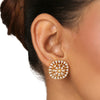 22k Gold Plated Sundari Padma Necklace Set
