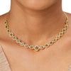 22k Gold Plated Sundari Padmika Necklace Set
