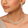 22k Gold Plated Sundari Prabhavati Necklace Set