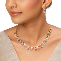 22k Gold Plated Sundari Saubhagya Necklace Set
