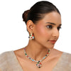 22k Gold Plated Sundari Shalini Necklace Set