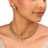 22k Gold Plated Sundari Sharvani Necklace Set
