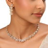 22k Gold Plated Sundari Shubhra Necklace Set