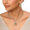 22k Gold Plated Sundari Surangana Necklace Set