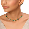22k Gold Plated Sundari Swarnali Necklace Set
