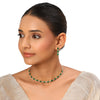 22k Gold Plated Sundari Swarnali Necklace Set