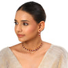 22k Gold Plated Sundari Tilottama Necklace Set