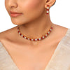 22k Gold Plated Sundari Tilottama Necklace Set