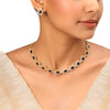 22k Gold Plated Sundari Vasantika Necklace Set