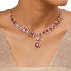 22k Gold Plated Sundari Yauvani Necklace Set