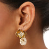 22k Gold Plated Gulabi Madhulata Earrings