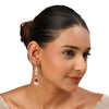 22k Gold Plated Gulabi Padmalekha Earrings