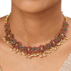 22k Gold Plated Kanchan Gauravi Necklace Set