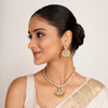 22k Gold Plated Kanaka Charita Necklace Set