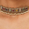 22k Gold Plated Kanchan Ishani Choker Set