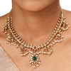 22k Gold Plated Kanchan Jagruti Necklace Set