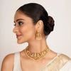 22k Gold Plated Kanaka Saanvi Necklace Set