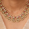 22k Gold Plated Kanchan Kanchali Necklace Set