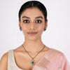 Black Nyra Aarvi Pendant Set