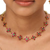 22k Gold Plated Kanchan Madhushree Necklace Set
