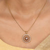 22k Gold Plated Sampada Kalasakhi Pendant set
