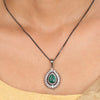 22k Gold Plated Sampada Kanchanmala Pendant set