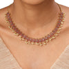 22k Gold Plated Kanchan Parameshwari Necklace Set