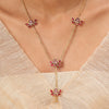22k Gold Plated Kanchan Prabhadevi Necklace Set