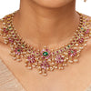 22k Gold Plated Kanchan Satyavati Necklace Set