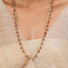 22k Gold Plated Gulabi Devyani Necklace Set