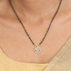 22k Gold Plated Sampada Vagdevi Mangalsutra Set