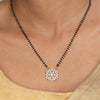 22k Gold Plated Sampada Yajnika Mangalsutra Set