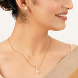 22k Gold Plated Gulnaar Sparsh Necklace Set