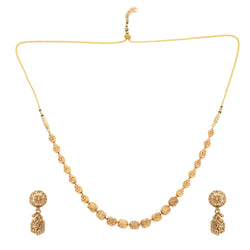 22k Gold Plated Sunheri Varni Necklace Set