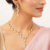 22k Gold Plated Gulnaar Tarika Necklace Set