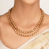 22k Gold Plated Kanaka Ritika Necklace Set